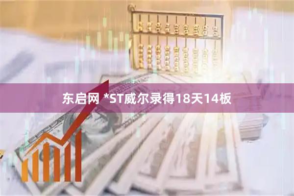东启网 *ST威尔录得18天14板