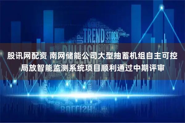 股讯网配资 南网储能公司大型抽蓄机组自主可控局放智能监测系统项目顺利通过中期评审